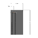 Антивандальный шлагбаум HURDE Block-A1 5M KIT Антивандальный шлагбаум HURDE Block-A1 5M KIT